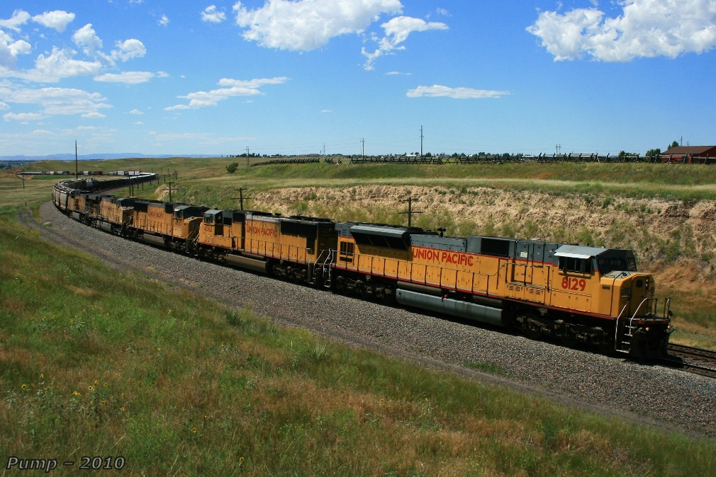 Eastbound UP Manifest Train